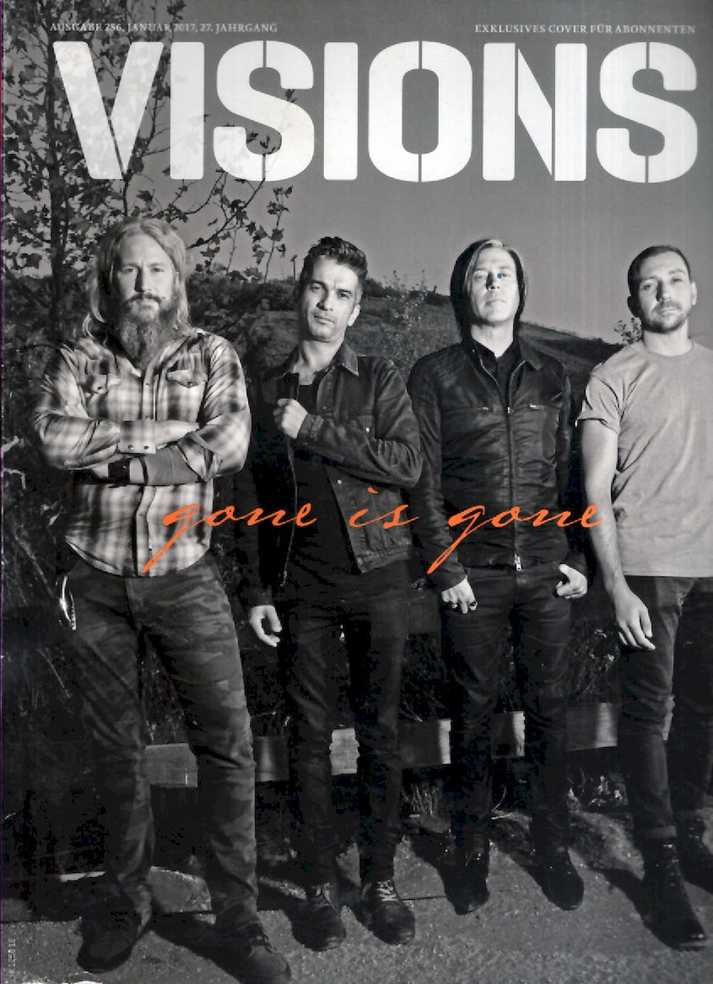 Visions Magazin Deutschland 2017-01 Gone Is Gone #286