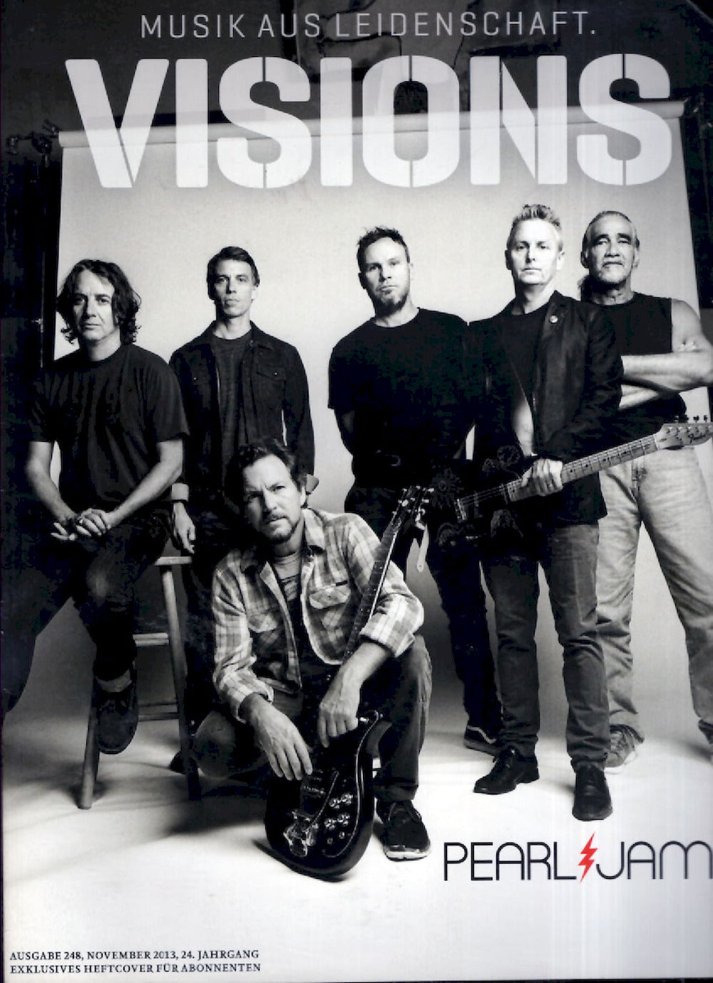 Visions Magazin Deutschland 2013-11 Pearl Jam Edition