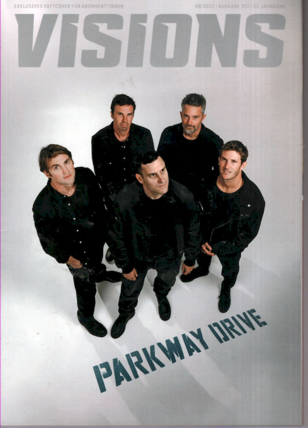 Visions Magazin Deutschland 2022-08 Parkway Drive Edition