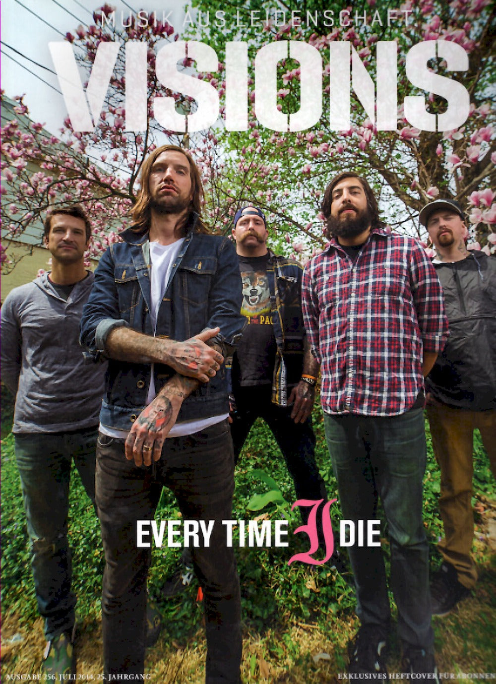 Visions Magazin Deutschland 2014-07 Every Time I Die