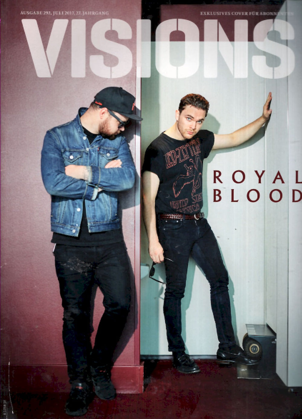 Visions Magazin Deutschland 2017-07 Royal Blood Edition #292