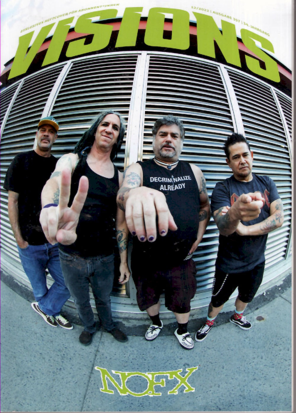 Visions Magazin Deutschland 2022-12 NOFX Edition #357