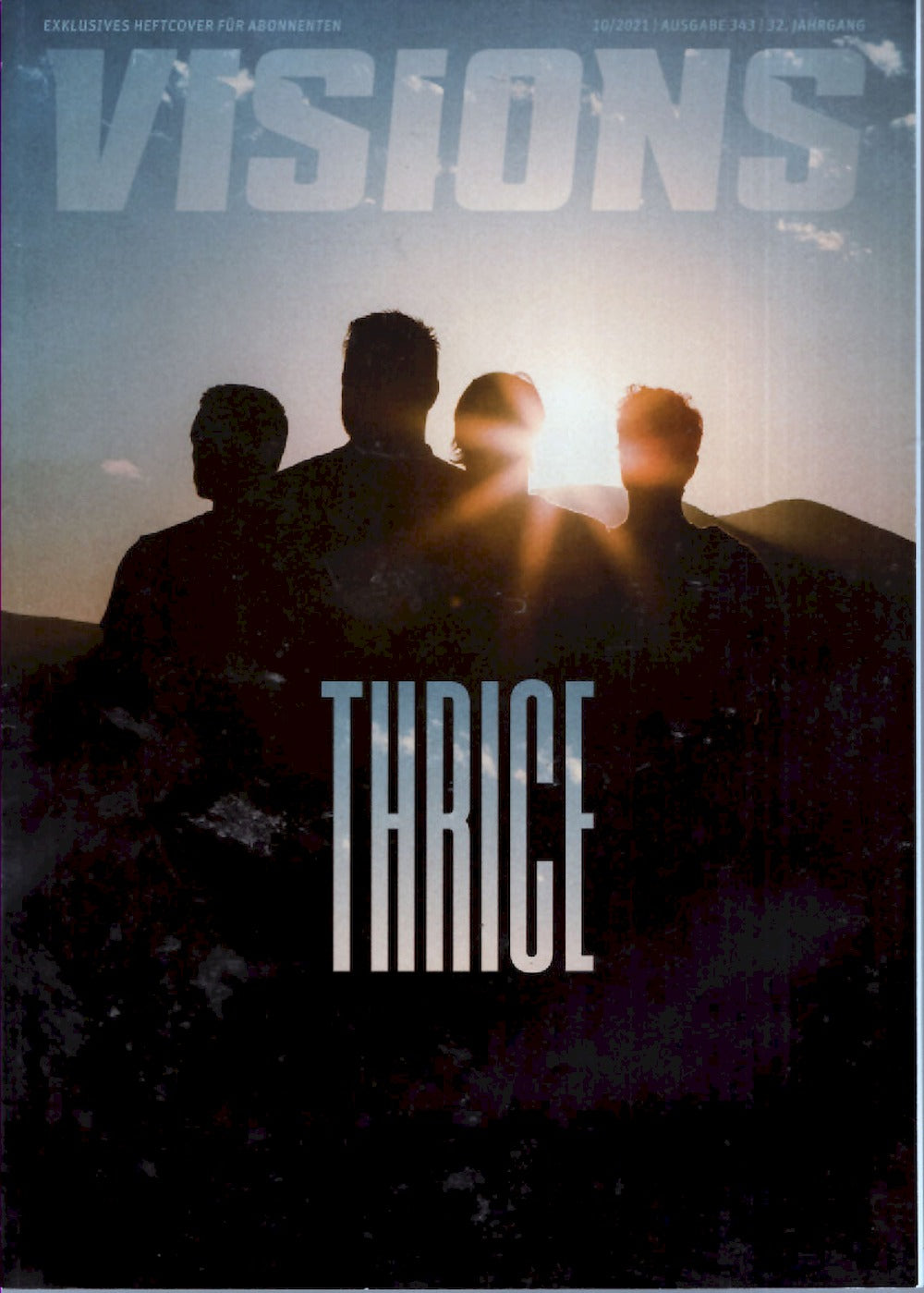 Visions Magazin Deutschland 2021-10 Thrice Edition