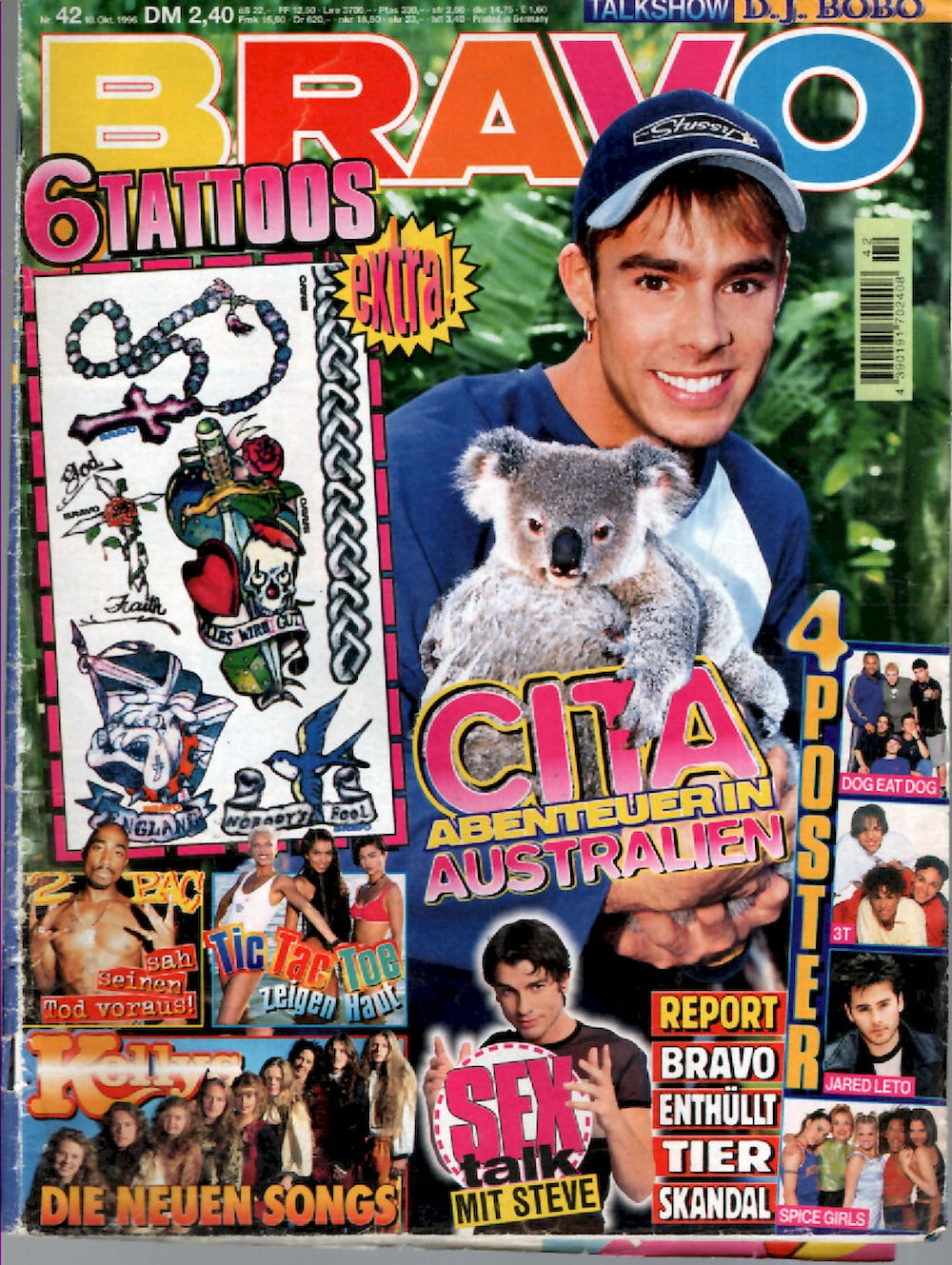 Bravo Magazin Deutschland 1996-42 Caught In The Act