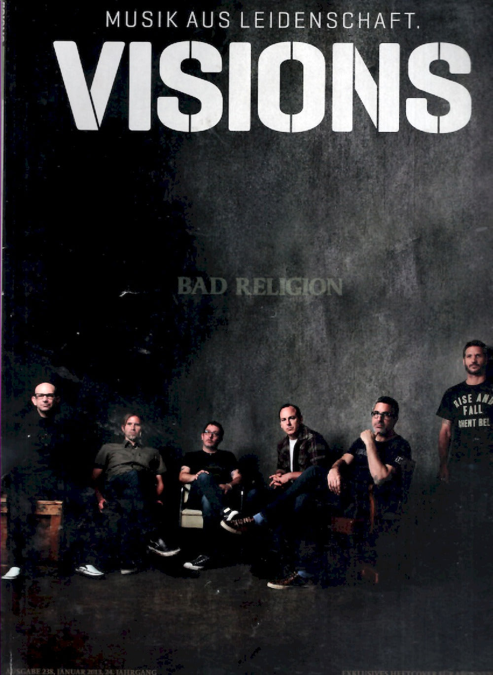 Visions Magazin Deutschland 2013-01 Bad Religion Edition