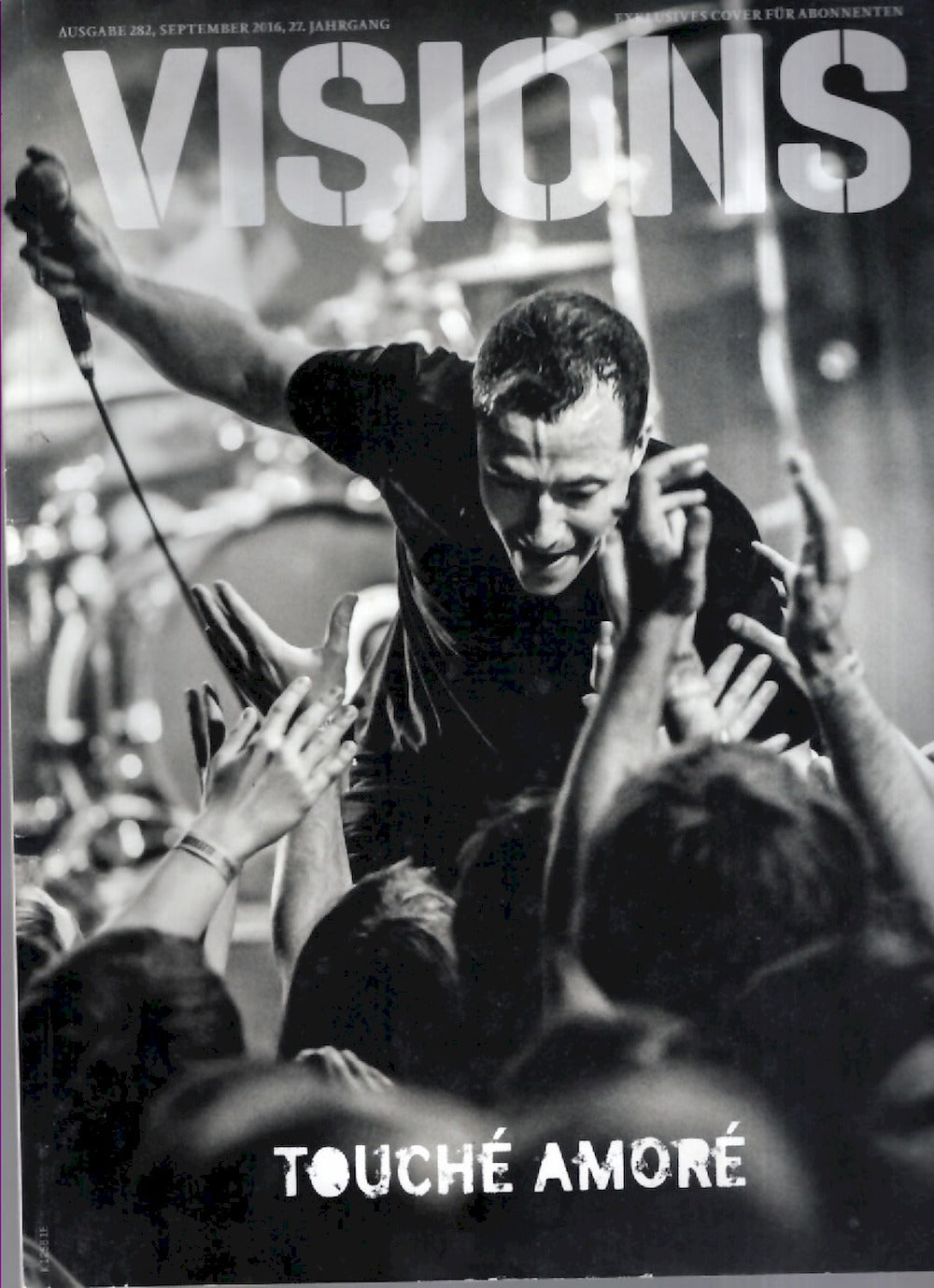 Visions Magazin Deutschland 2016-09 Touche Amore Edition Touché Amoré