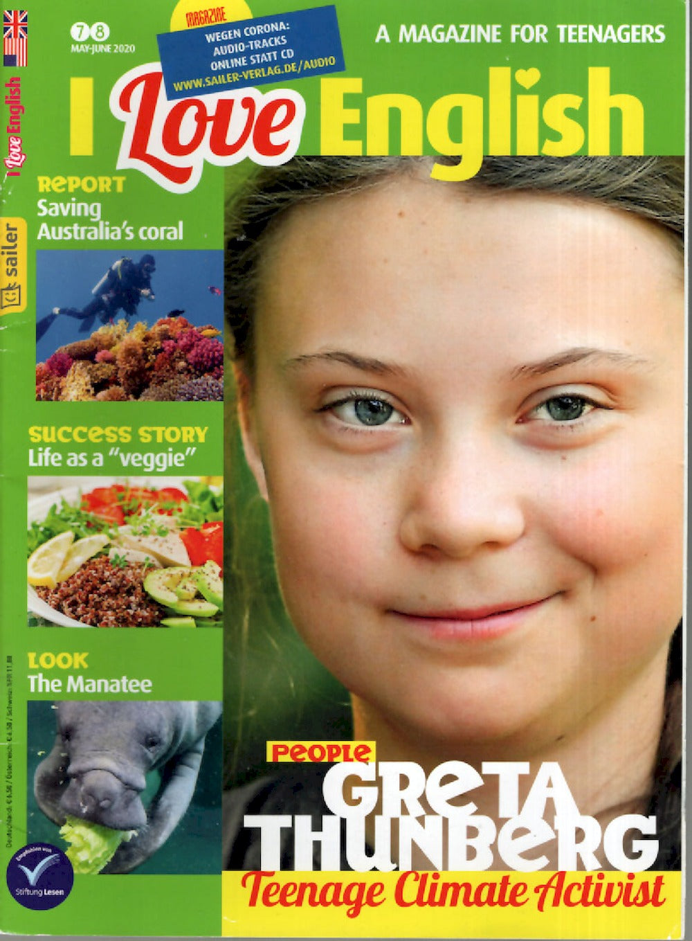 I Love English Magazin Deutschland 2020-05+06 Greta Thunberg #78