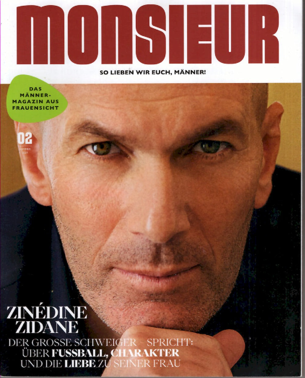 Monsieur Magazin Deutschland 2024-02 Zinedine Zidane