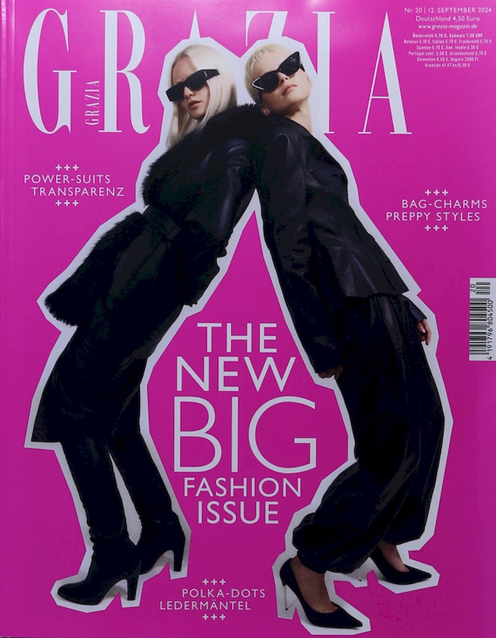 Grazia Magazin Deutschland 2024-20 Cindy Crawford Kamala Harris Karl Lagerfeld