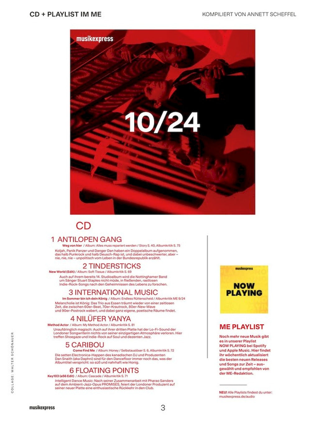 Musikexpress Magazin Deutschland 2024-10 Kraftwerk Depeche Mode Billie Eilish Bronski Beat