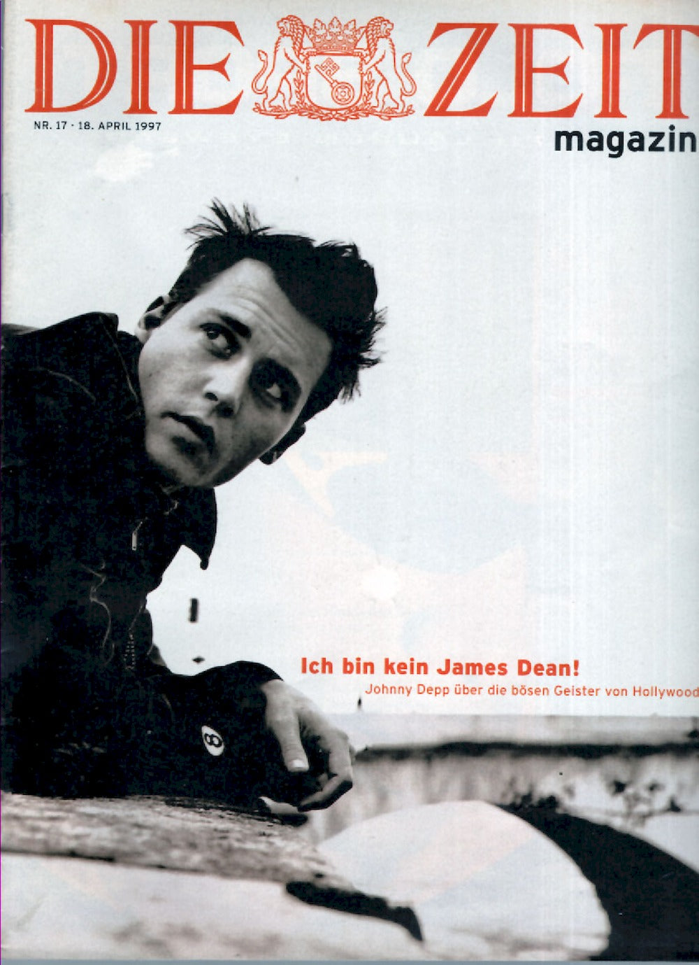 Zeit Magazin Deutschland 1997-17 Johnny Depp