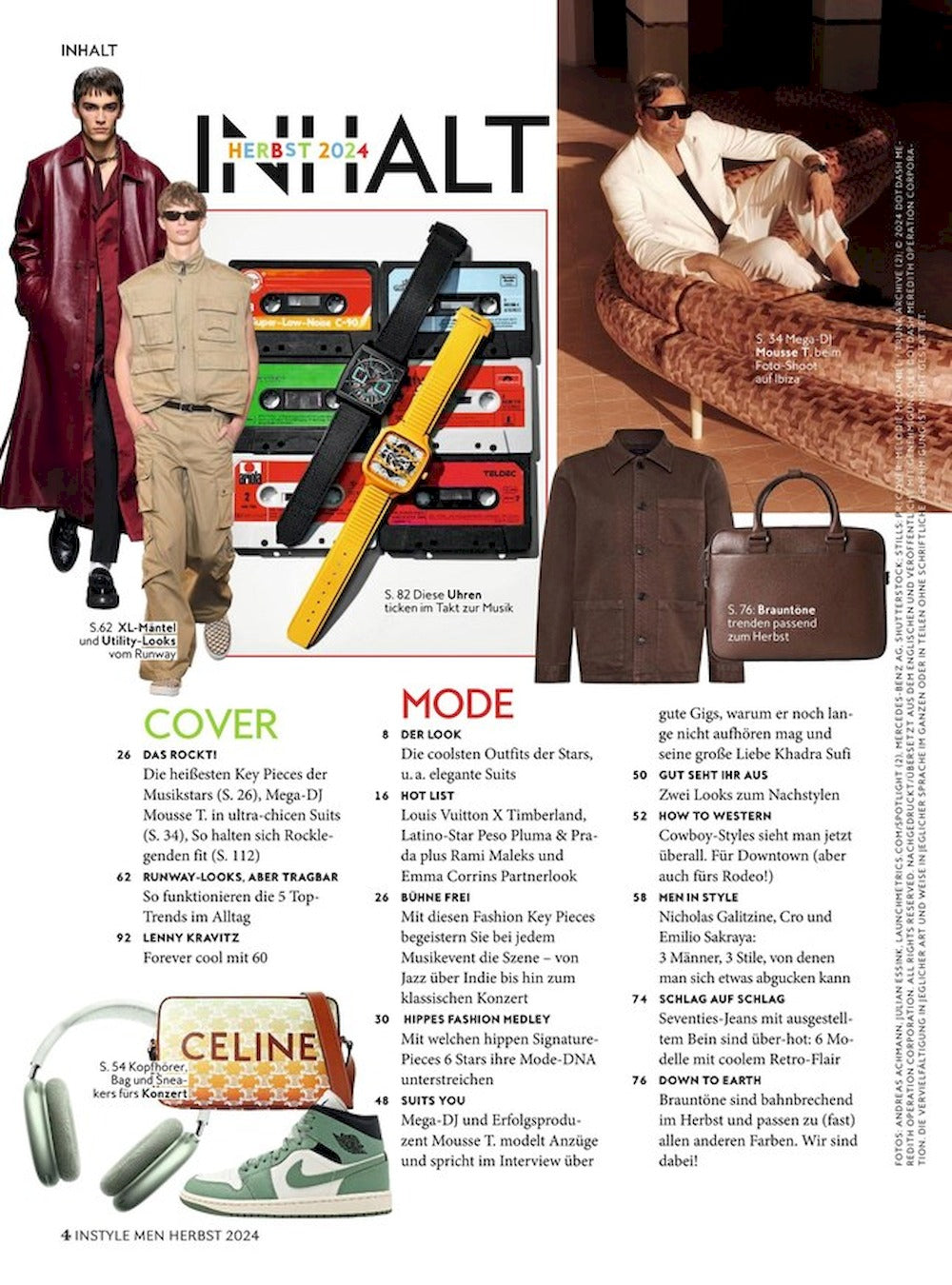 InStyle Men Magazin Deutschland 2024-03 Lenny Kravitz
