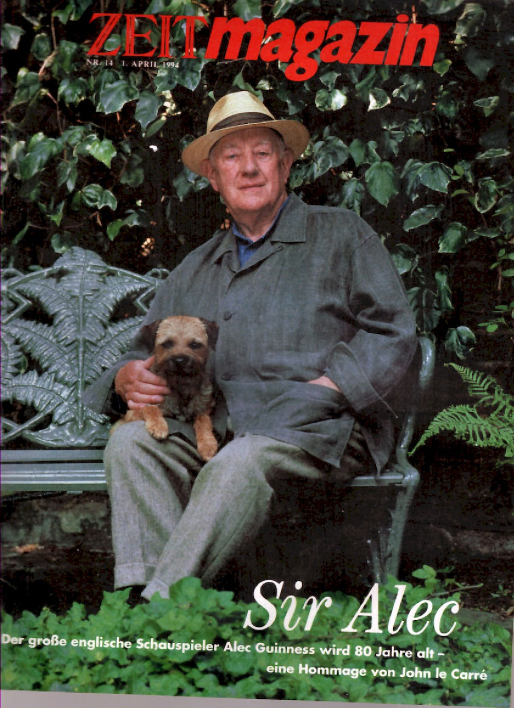Zeit Magazin Deutschland 1994-14 Alec Guiness