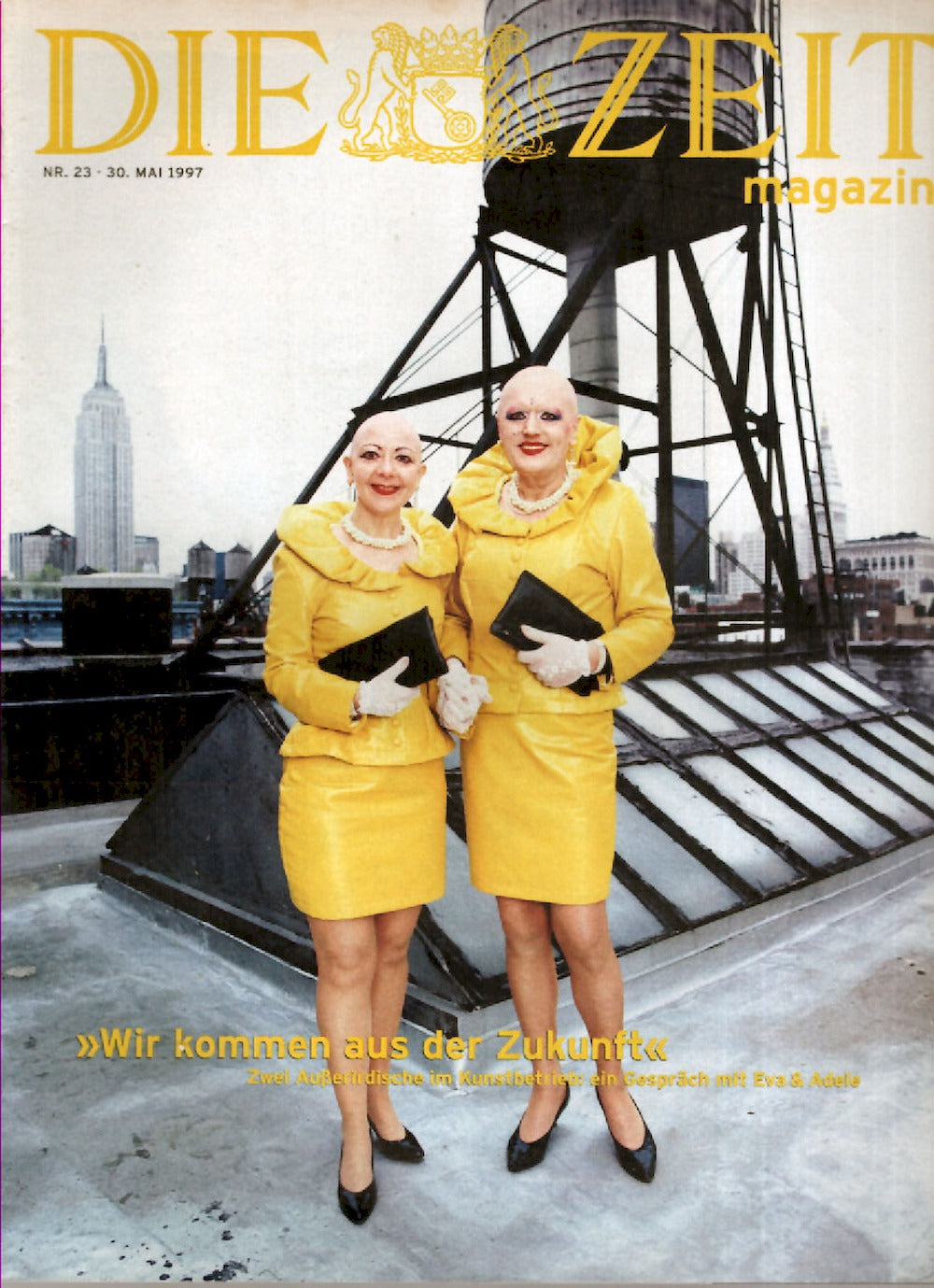 Zeit Magazin Deutschland 1997-23 Eva & Adele