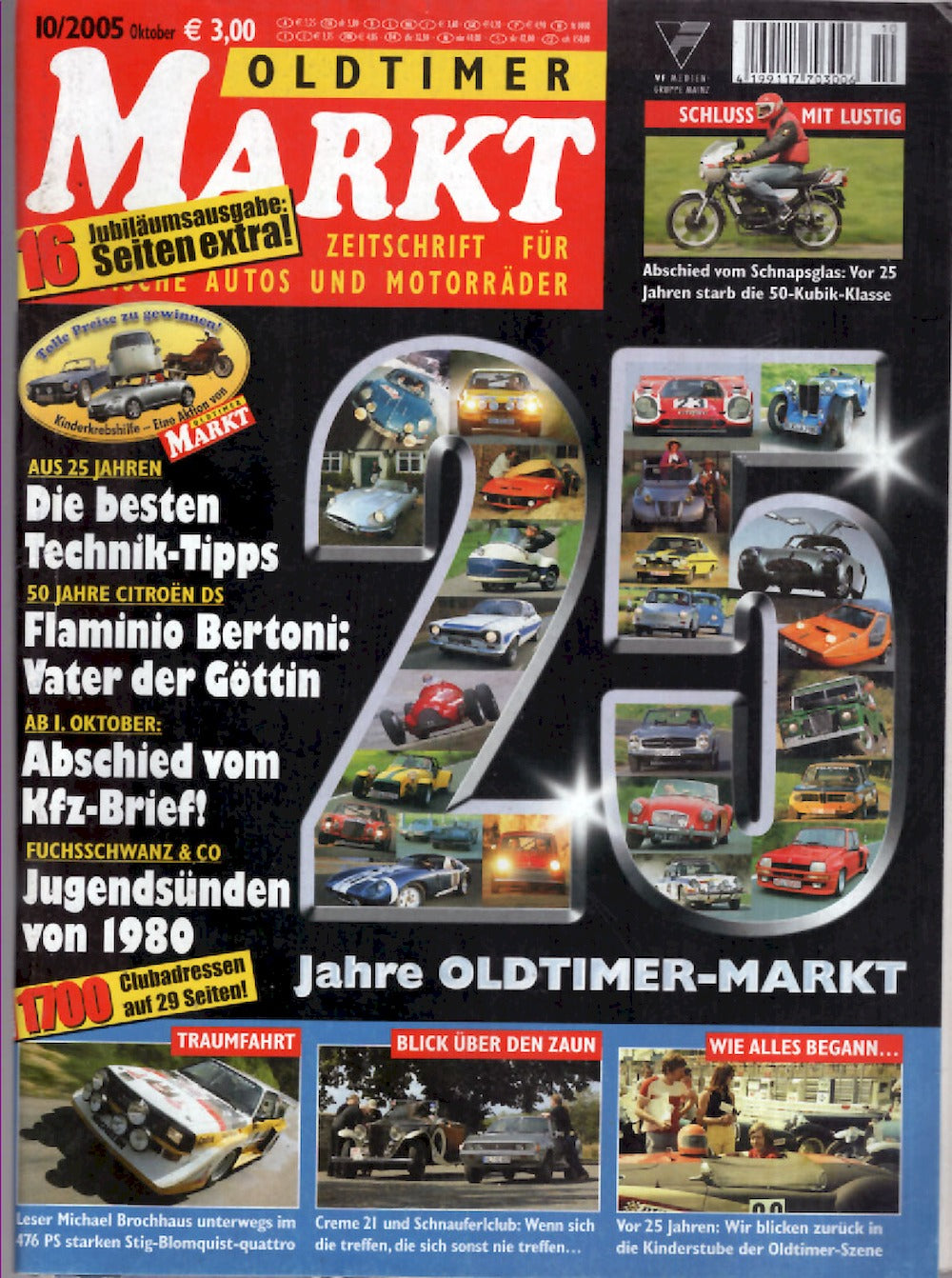 Oldtimer Markt Magazin Deutschland 2005-10 Bertoni