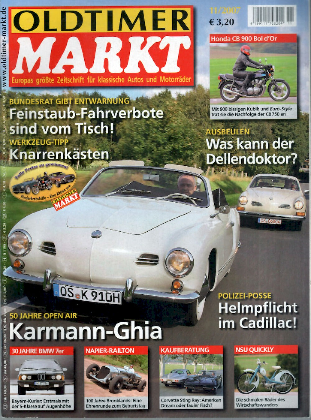 Oldtimer Markt Magazin Deutschland 2007-11 Sting