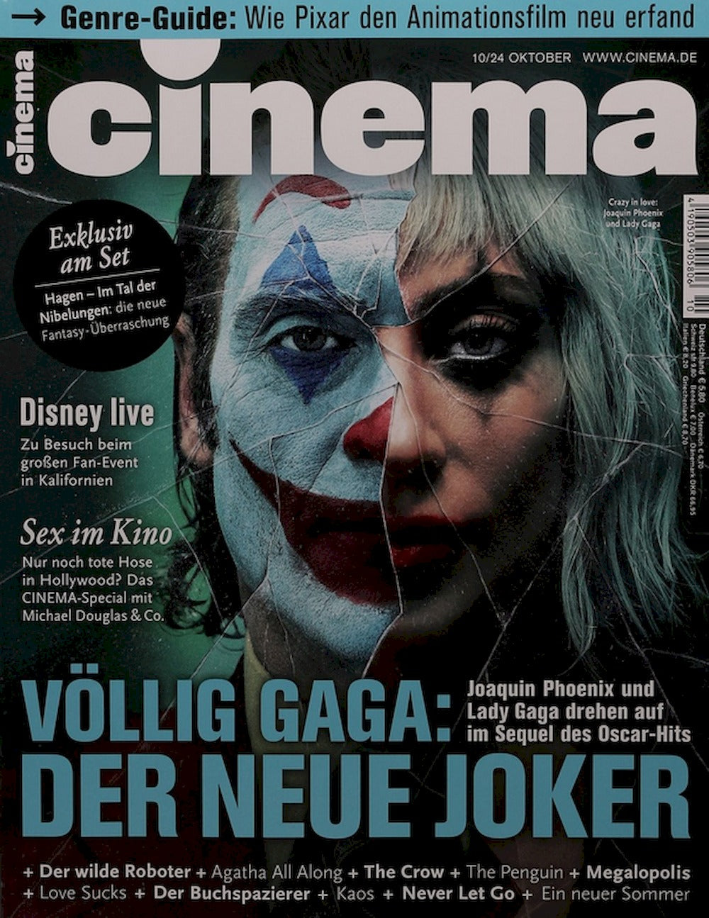 Cinema Magazin Deutschland 2024-10 Lady Gaga Joaquin Phoenix