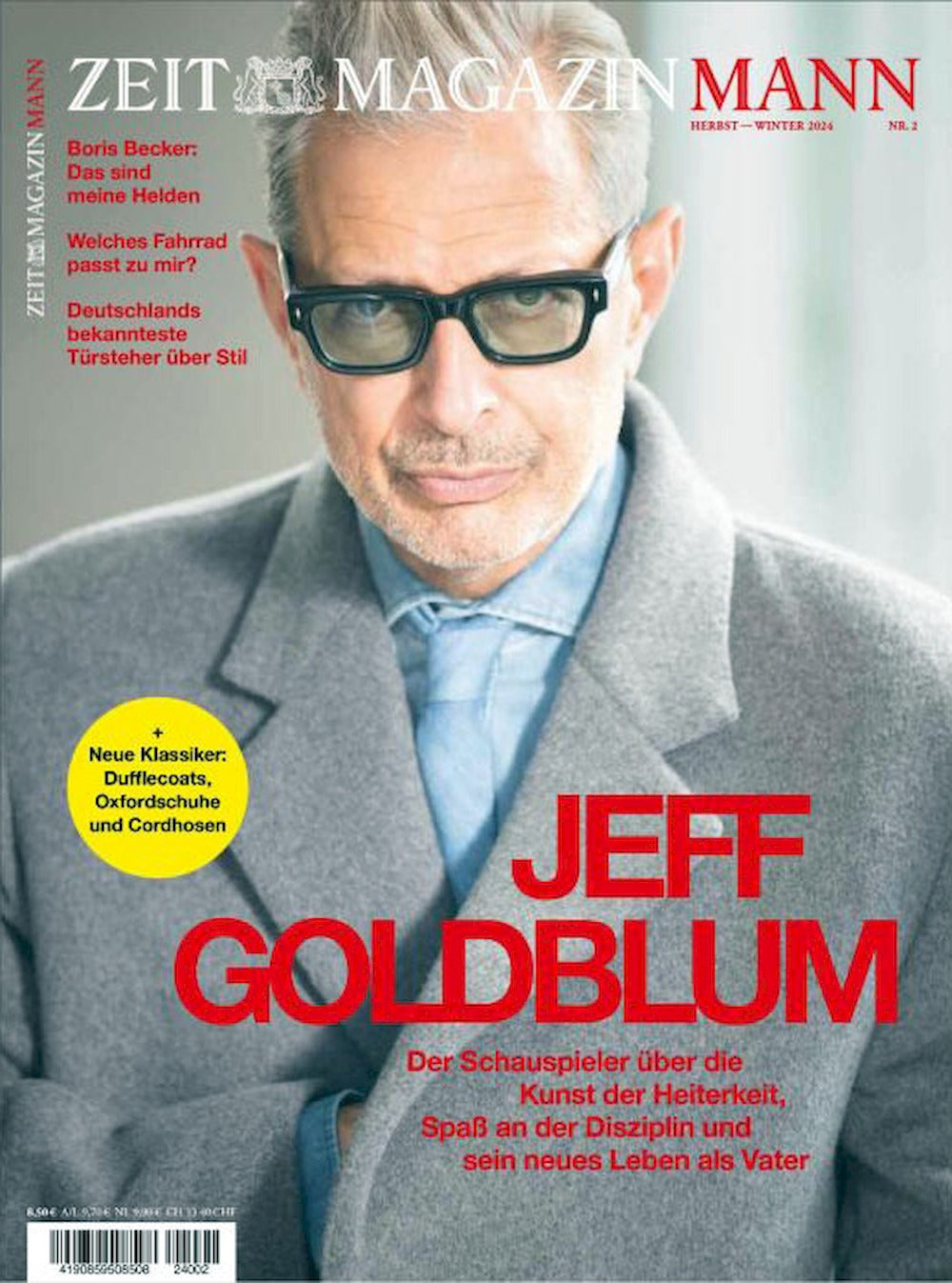 Zeit Magazin Mann Deutschland 2024-02 Jeff Goldblum