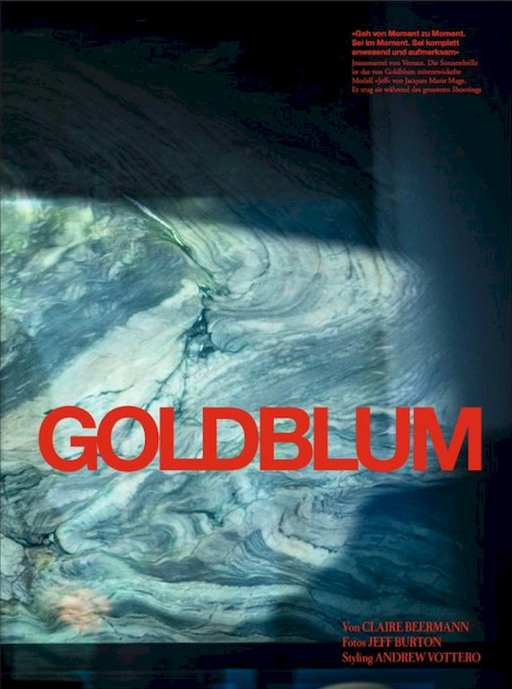Zeit Magazin Mann Deutschland 2024-02 Jeff Goldblum