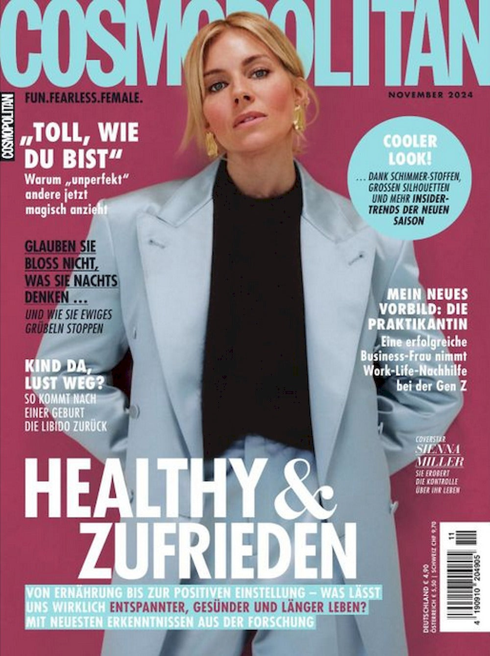 Cosmopolitan Magazin Deutschland 2024-11 Sienna Miller