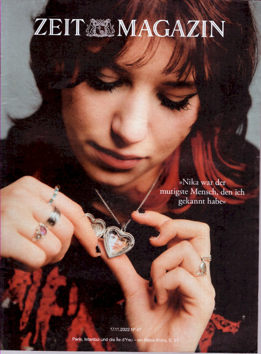 Zeit Magazin Deutschland 2022-47 Nika Shakarami