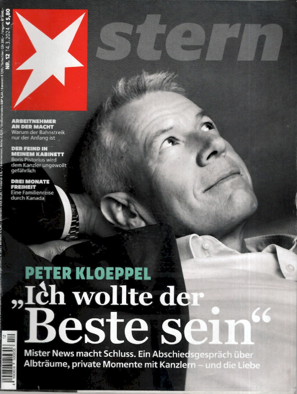 Stern Magazin Deutschland 2024-12 Peter Kloeppel
