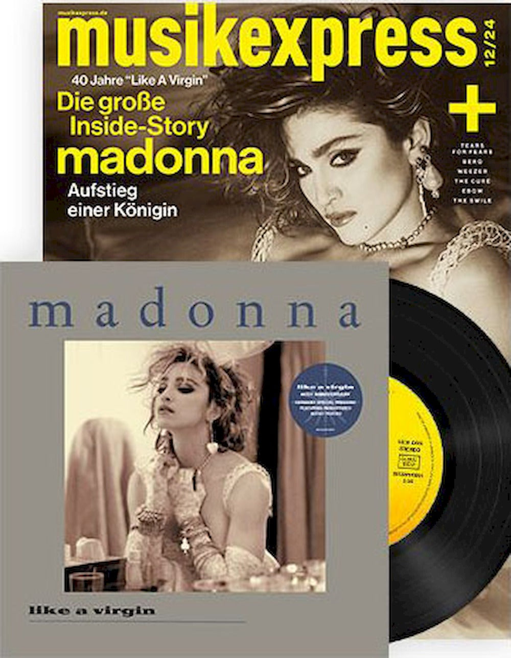 Musikexpress Magazin Deutschland 2024-12 Madonna + Vinyl