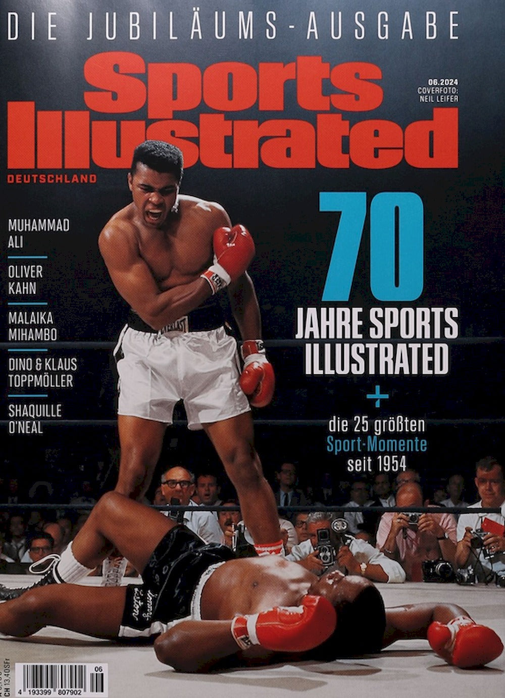Sports Illustrated Magazin Deutschland 2024-06 Muhammad Ali Sonny Liston Neil Leifer