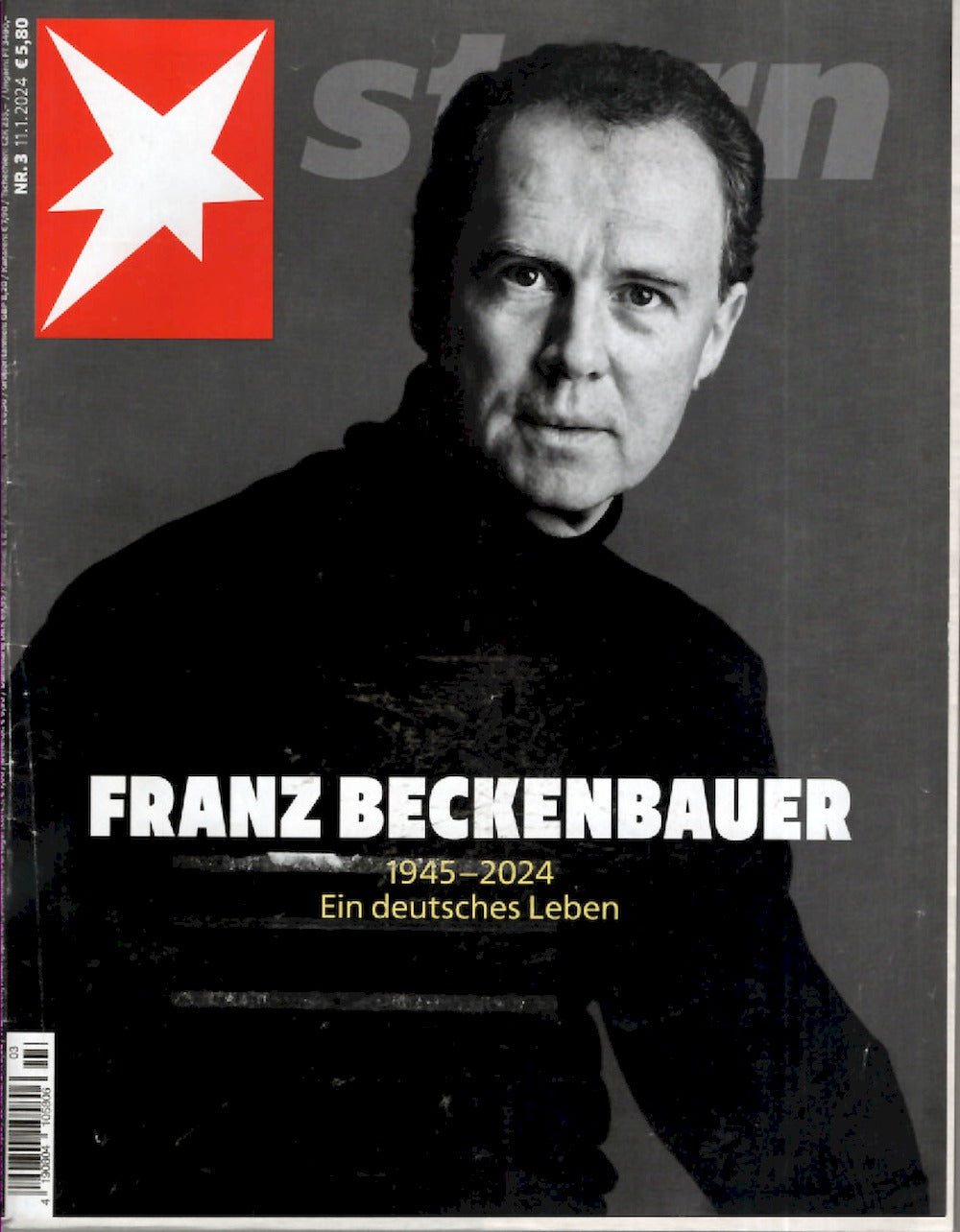 Stern Magazin Deutschland 2024-03 Franz Beckenbauer