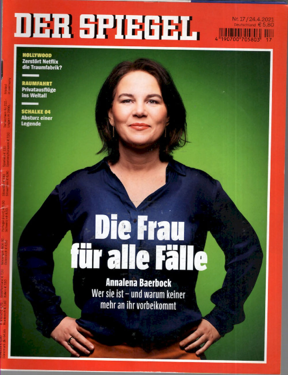 Der Spiegel Magazin Deutschland 2021-17 Annalena Baerbock