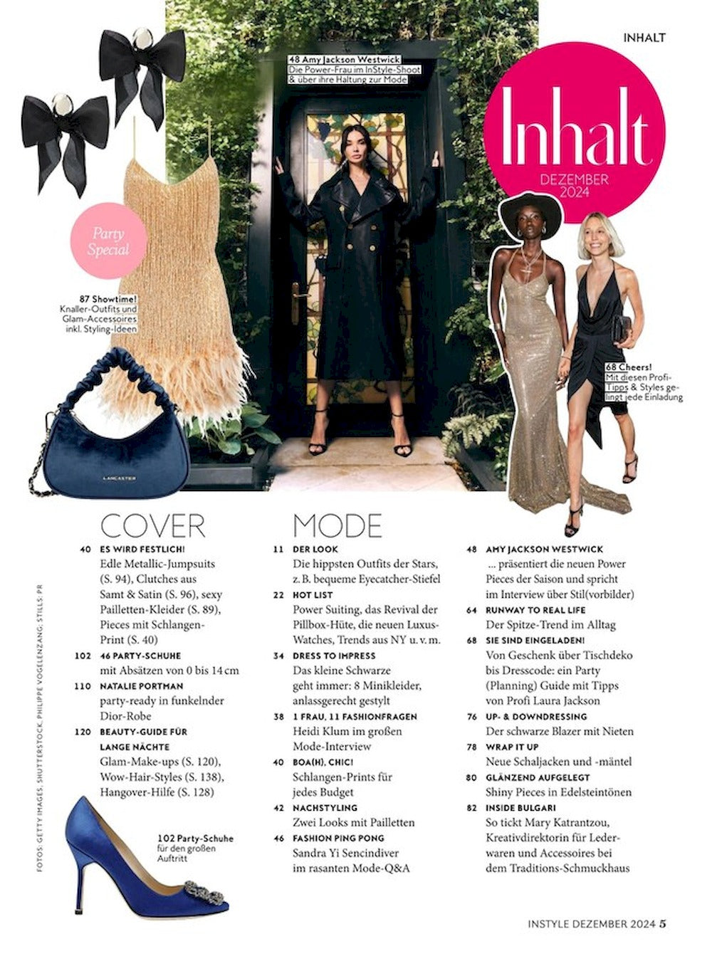 InStyle Magazin Deutschland 2024-12 Natalie Portman