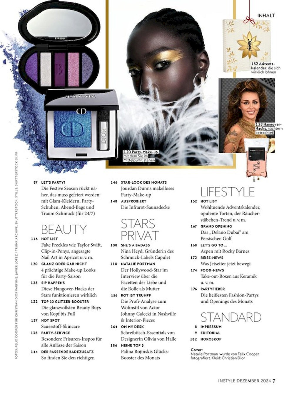 InStyle Magazin Deutschland 2024-12 Natalie Portman
