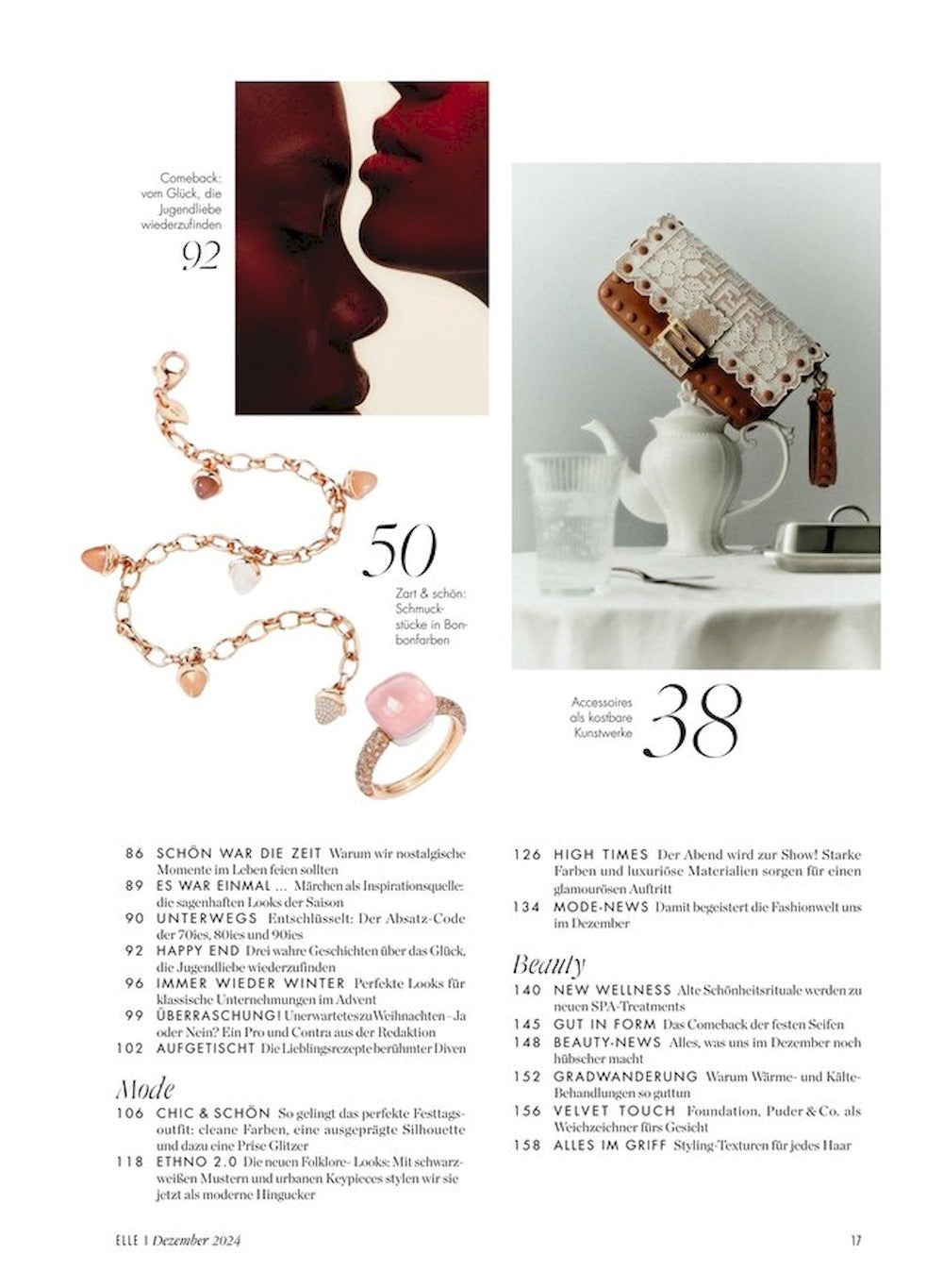 Elle Magazin Deutschland 2024-12 Sophie Vlaming