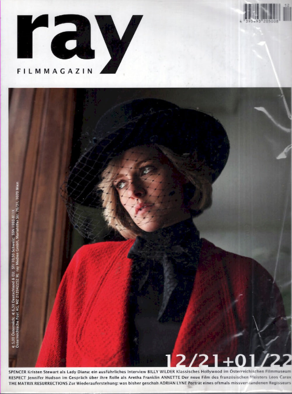 Ray Film Magazin Österreich 2022-01 Kristen Stewart Lady Diana