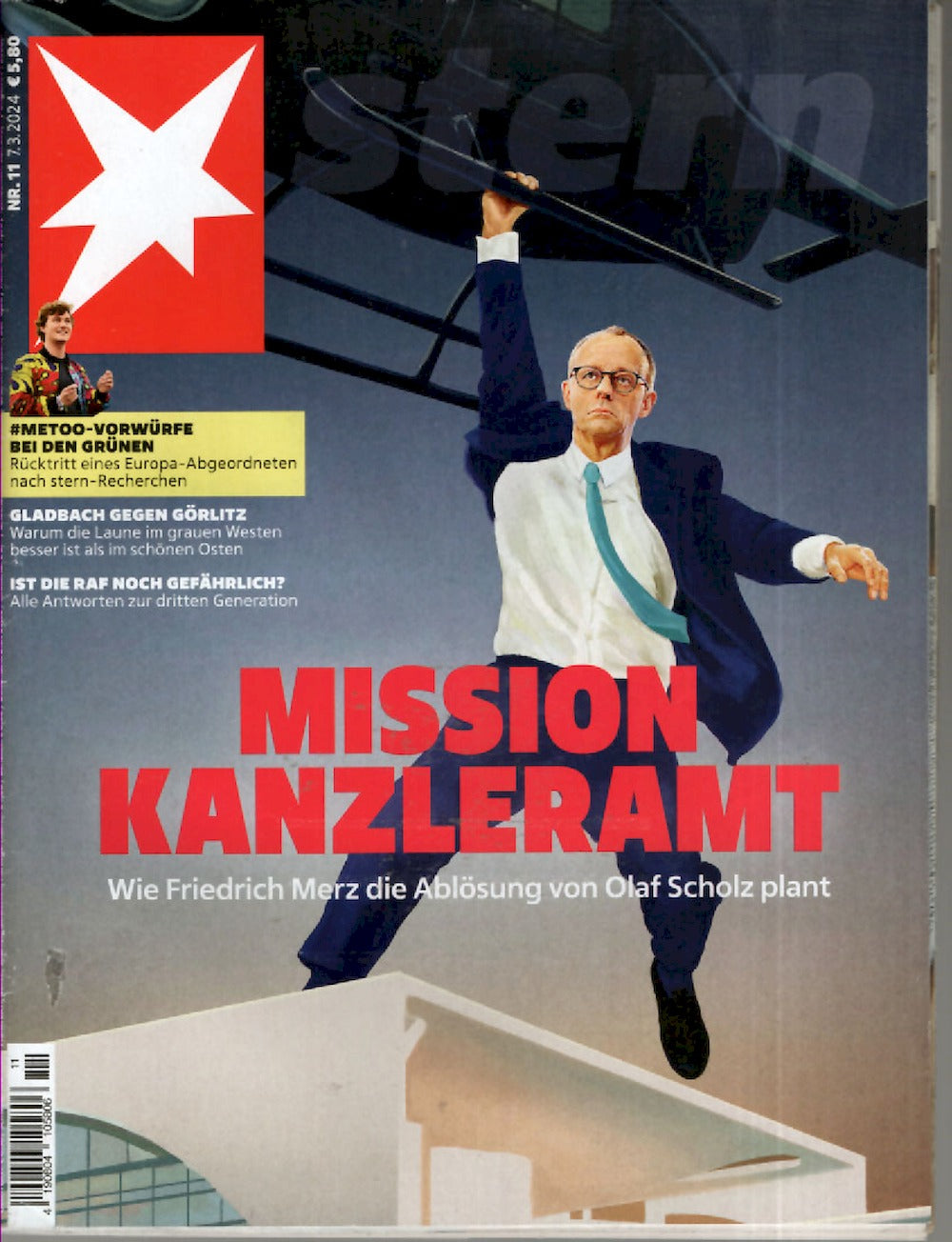 Stern Magazin Deutschland 2024-11 Friedrich Merz Rocco Siffredi Norah Jones