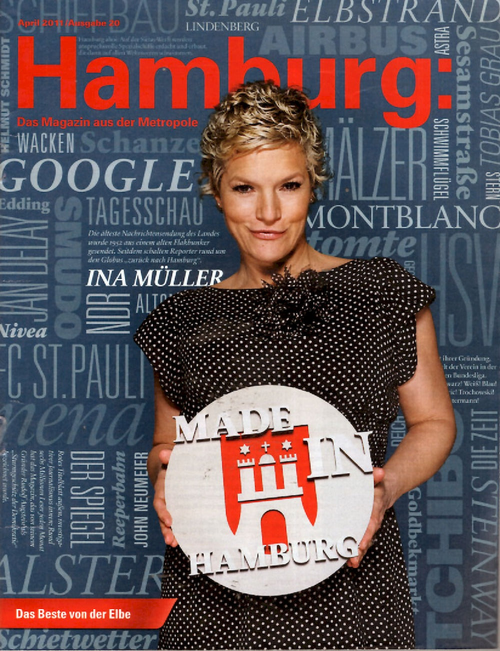 Hamburg Magazin Deutschland 2011 #20 Ina Müller Thees Uhlmann
