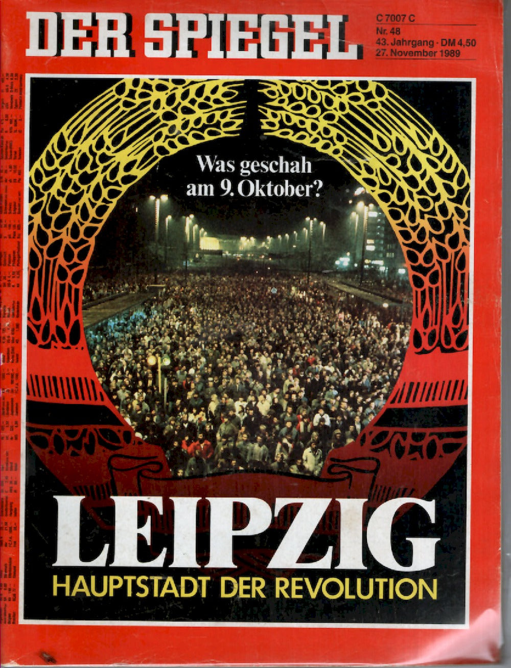 Der Spiegel Magazin Deutschland 1989-48 Claude Chabrol