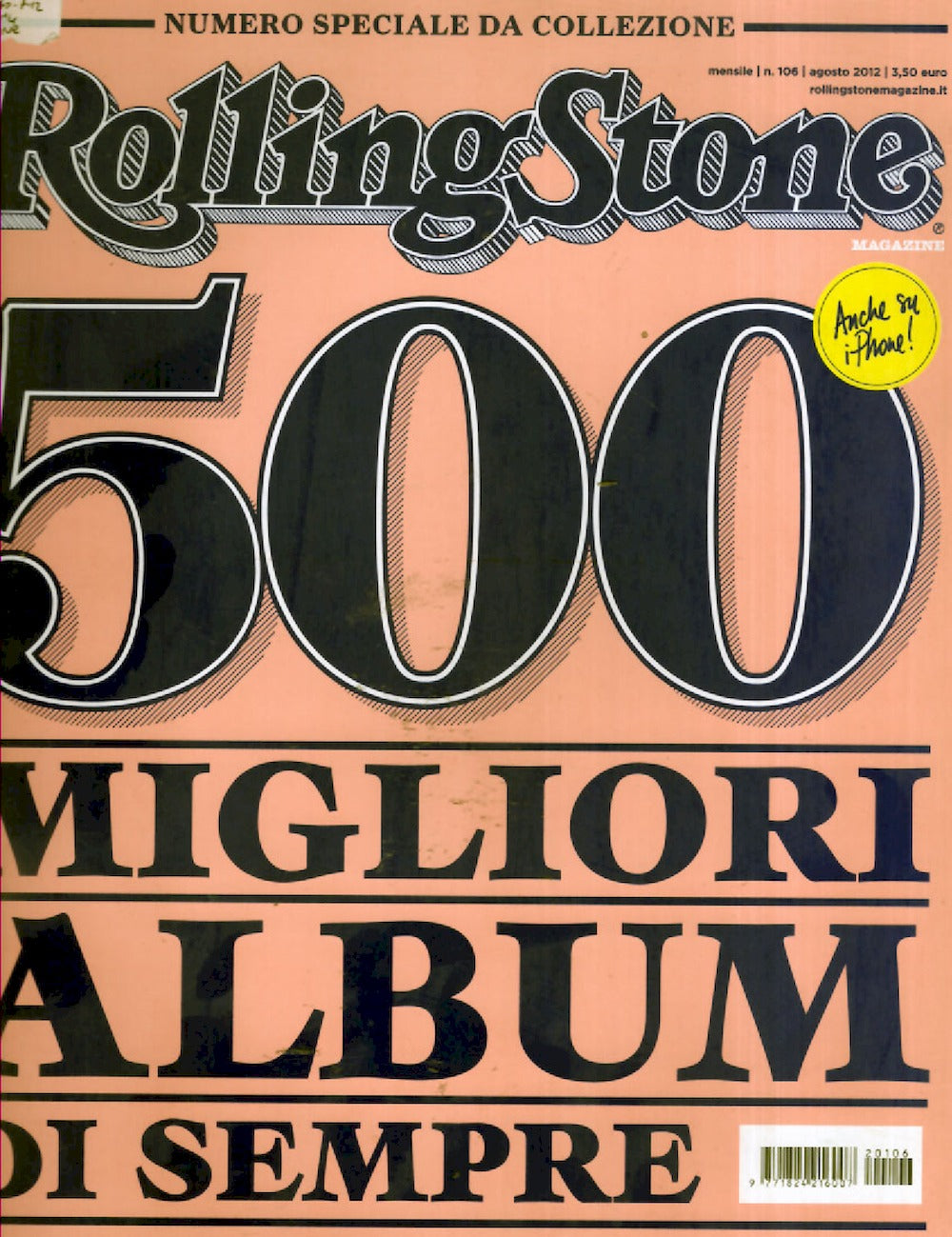 Rolling Stone Magazin Italien 2012 #106 Top 500