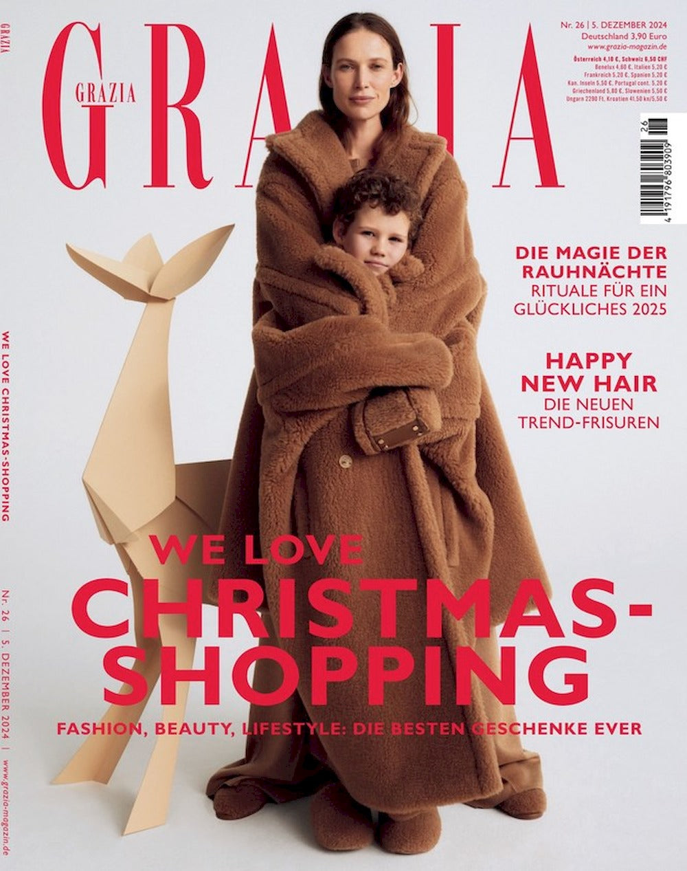 Grazia Magazin Deutschland 2024-26 Gwyneth Paltrow Wolfgang Joop Jennifer Lopez