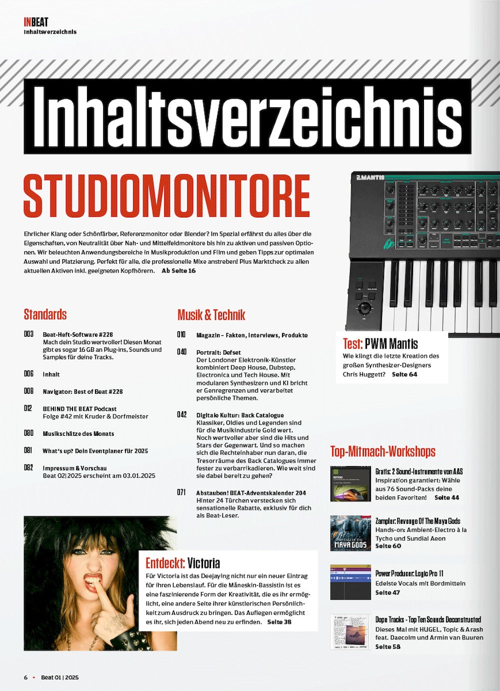 Beat Magazin Deutschland 2025-01 Victoria Maneskin #228