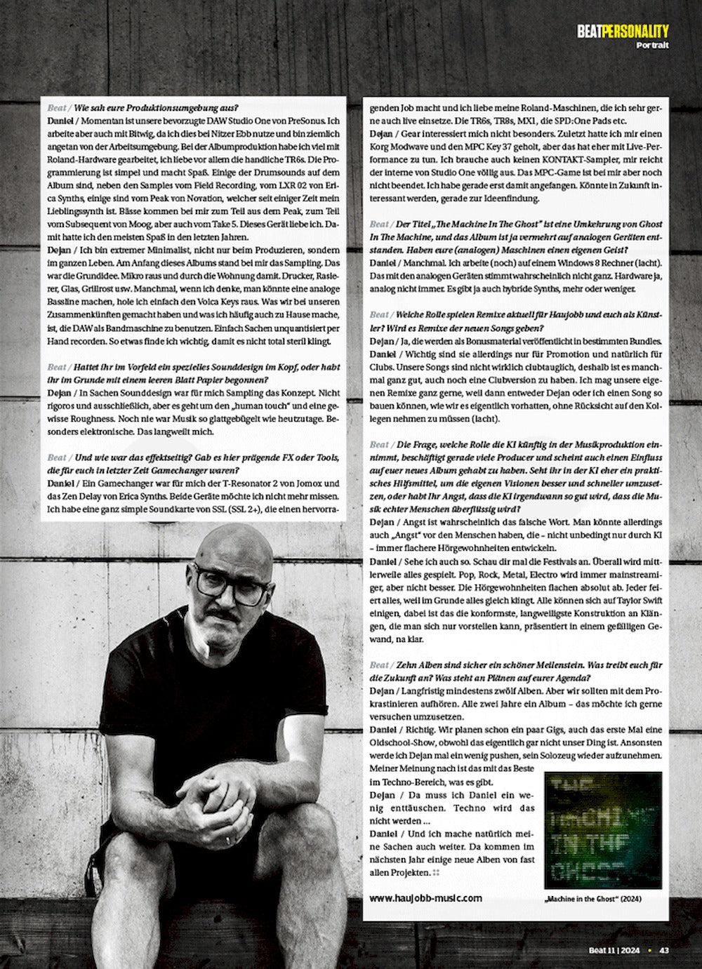 Beat Magazin Deutschland 2024-11 Haujobb