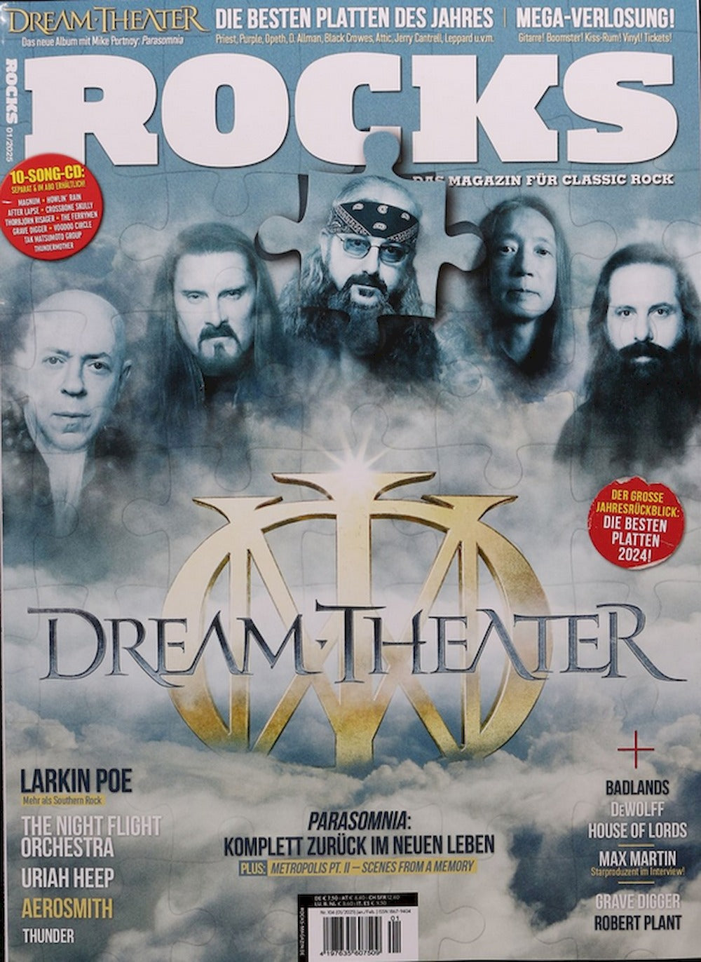 Rocks Magazin Deutschland 2025-01 Dream Theater Larkin Poe Uriah Heep Aerosmith #104