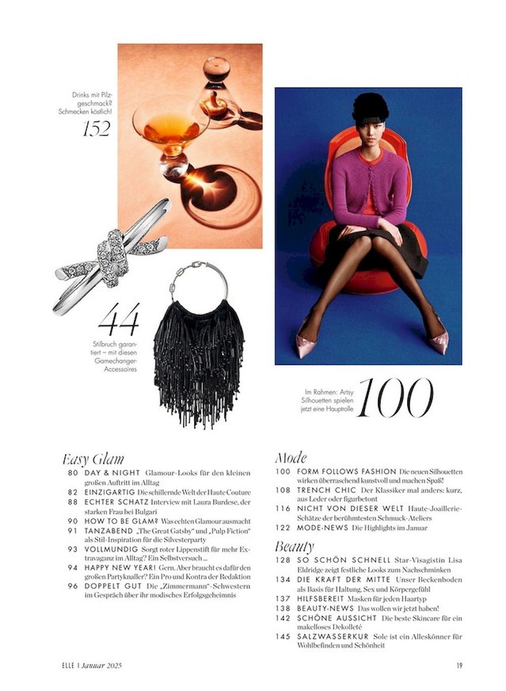 Elle Magazin Deutschland 2025-01 Lise Olsen Vlaming