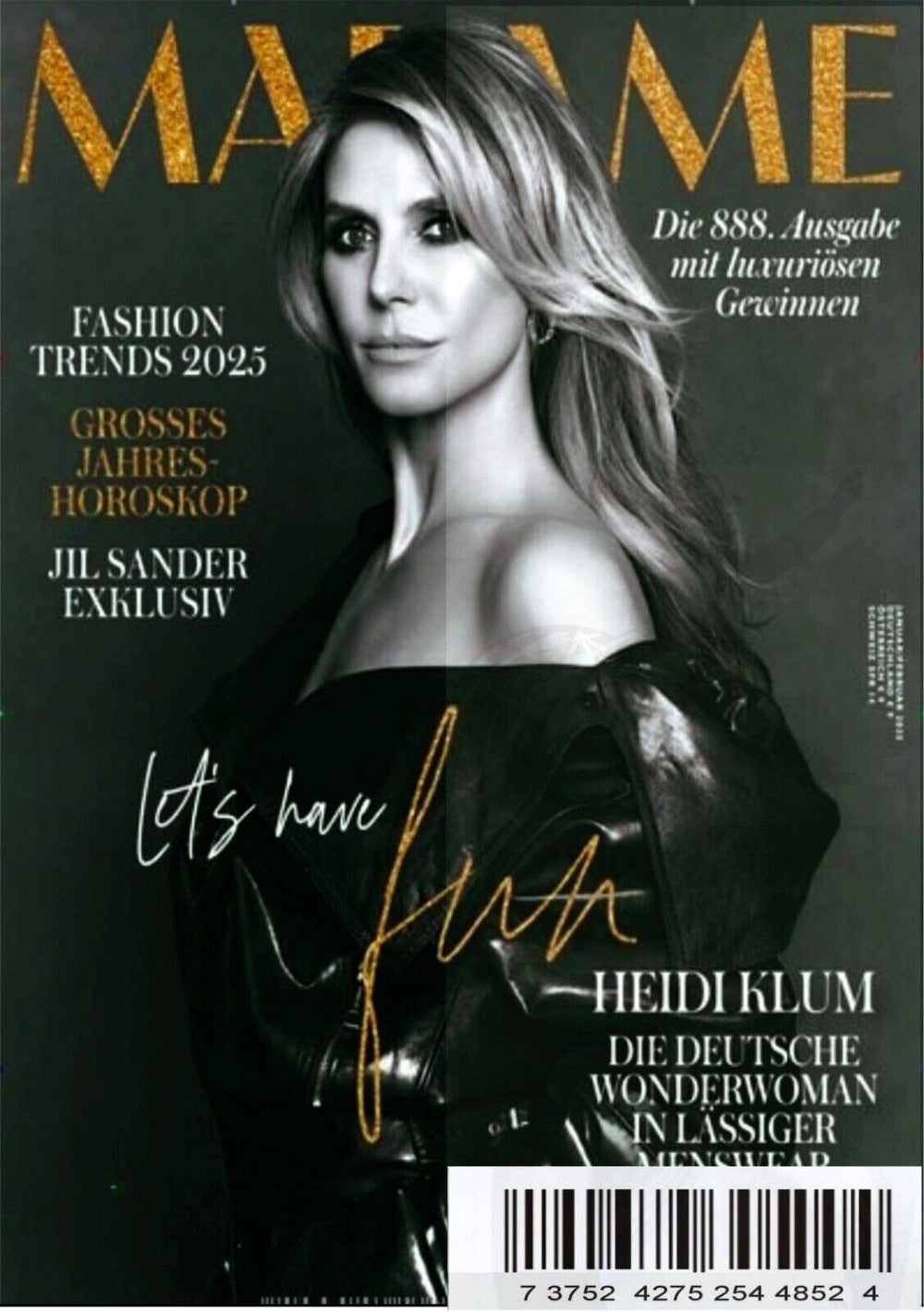 Madame Magazin Deutschland 2025-01+02 Heidi Klum