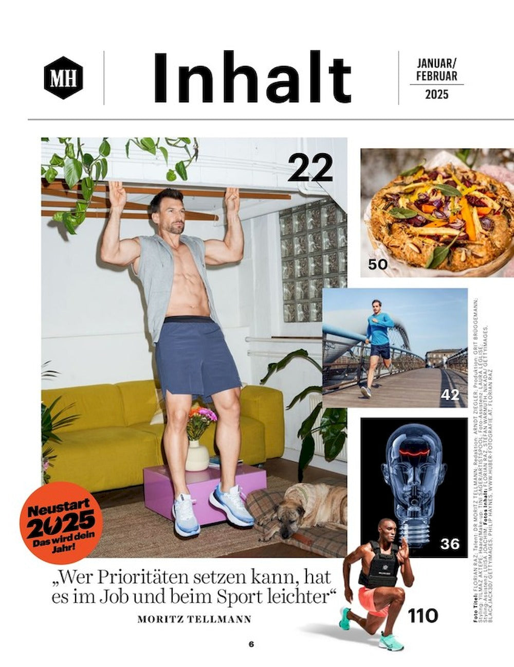 Mens Health Magazin Deutschland 2025-01+02 Moritz Tellmann