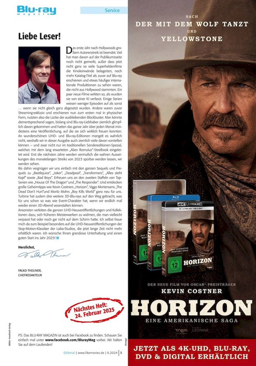 Blu Ray Magazin Deutschland 2024-06 Cailee Spaeny David Jonsson