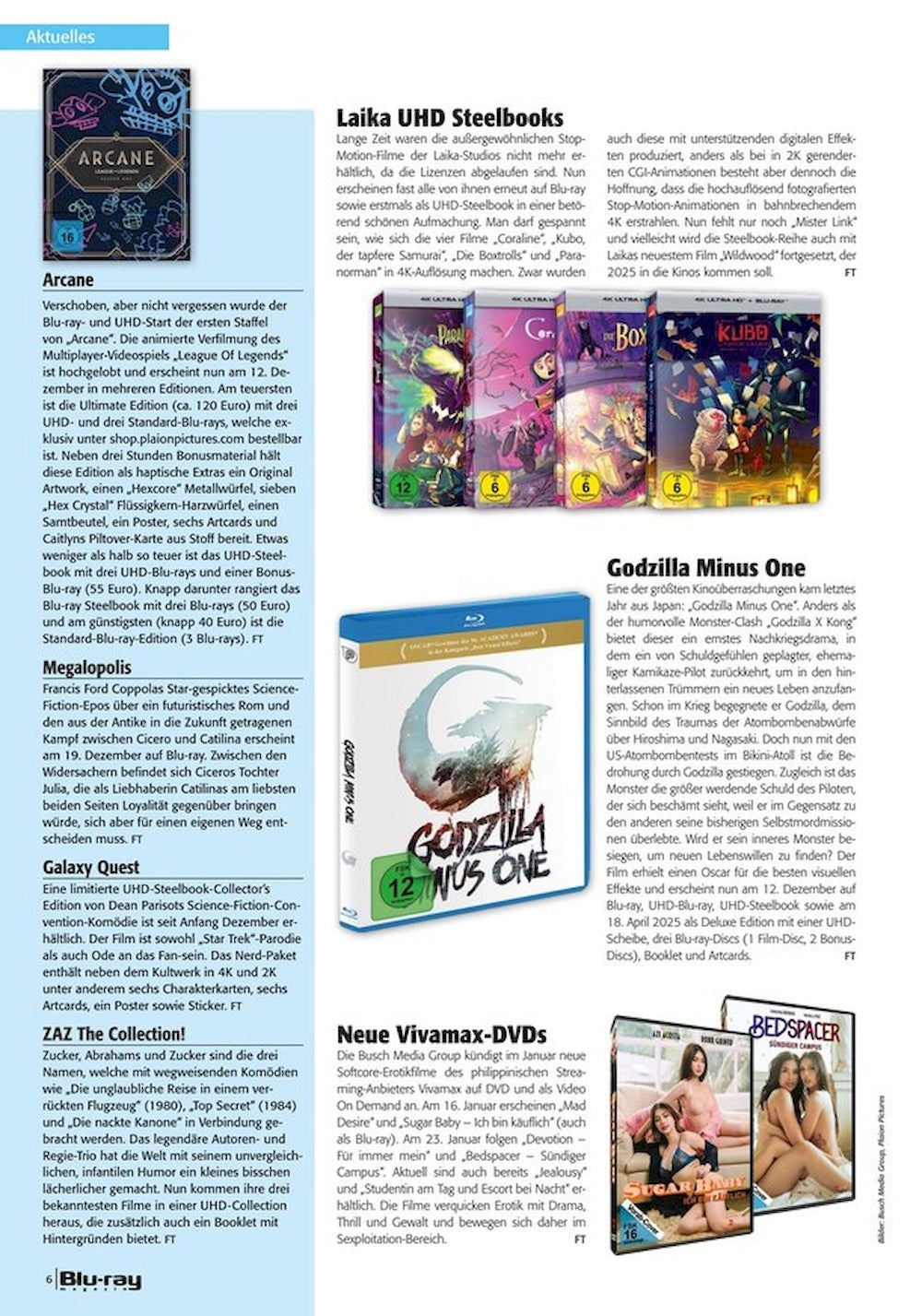 Blu Ray Magazin Deutschland 2024-06 Cailee Spaeny David Jonsson