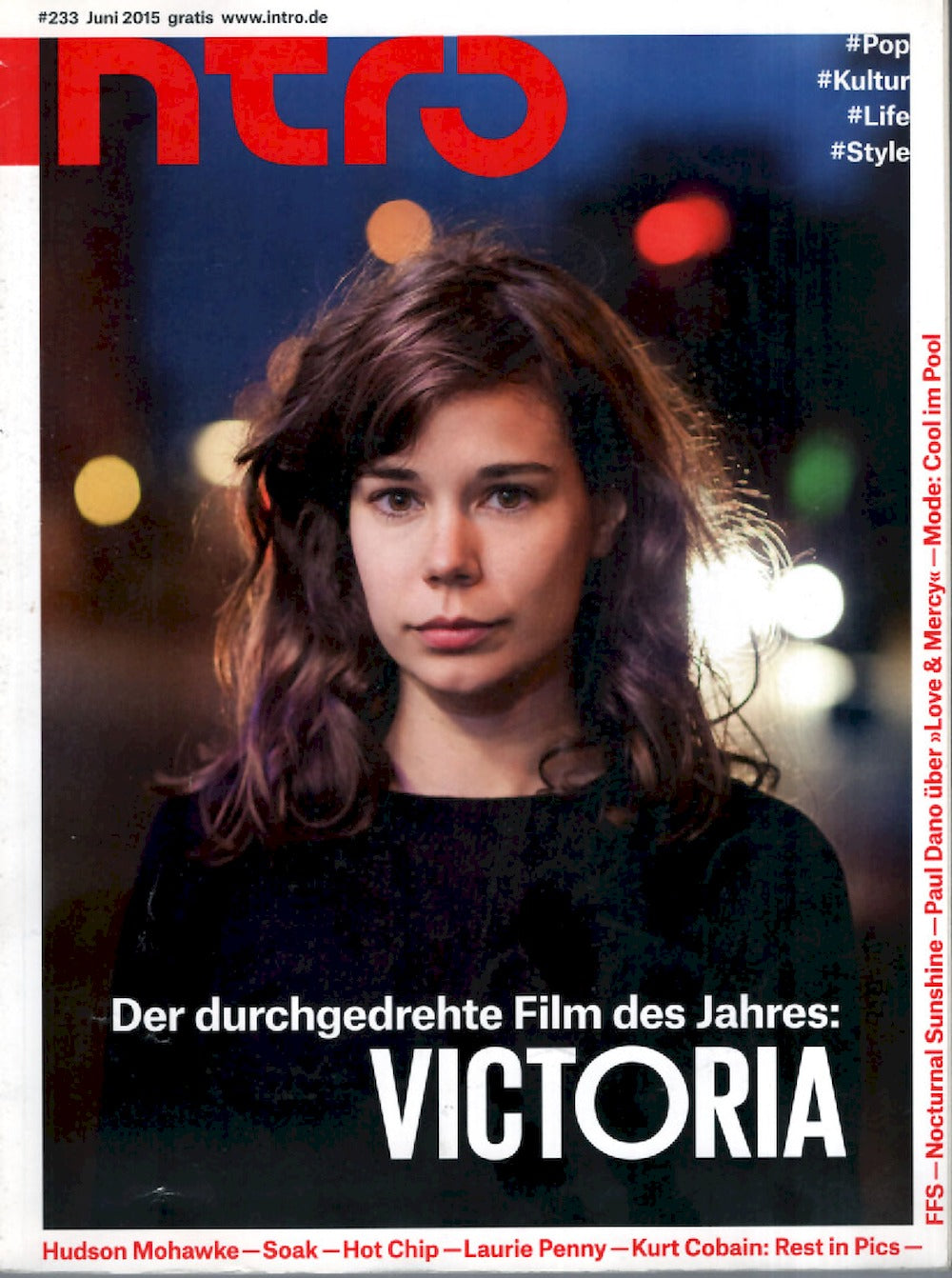 Intro Magazin Deutschland 2015-06 Laia Costa Hudson Mohawke Soak Hot Chip Laurie Penny #233