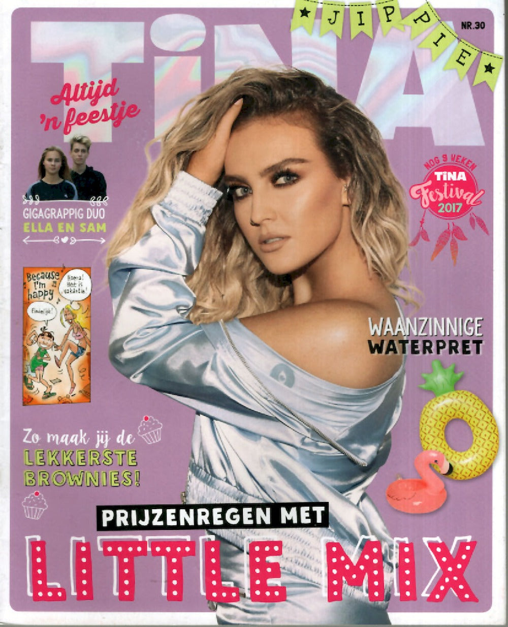 Tina Magazin Niederlande 2017-30 Perrie Edwards Little Mix