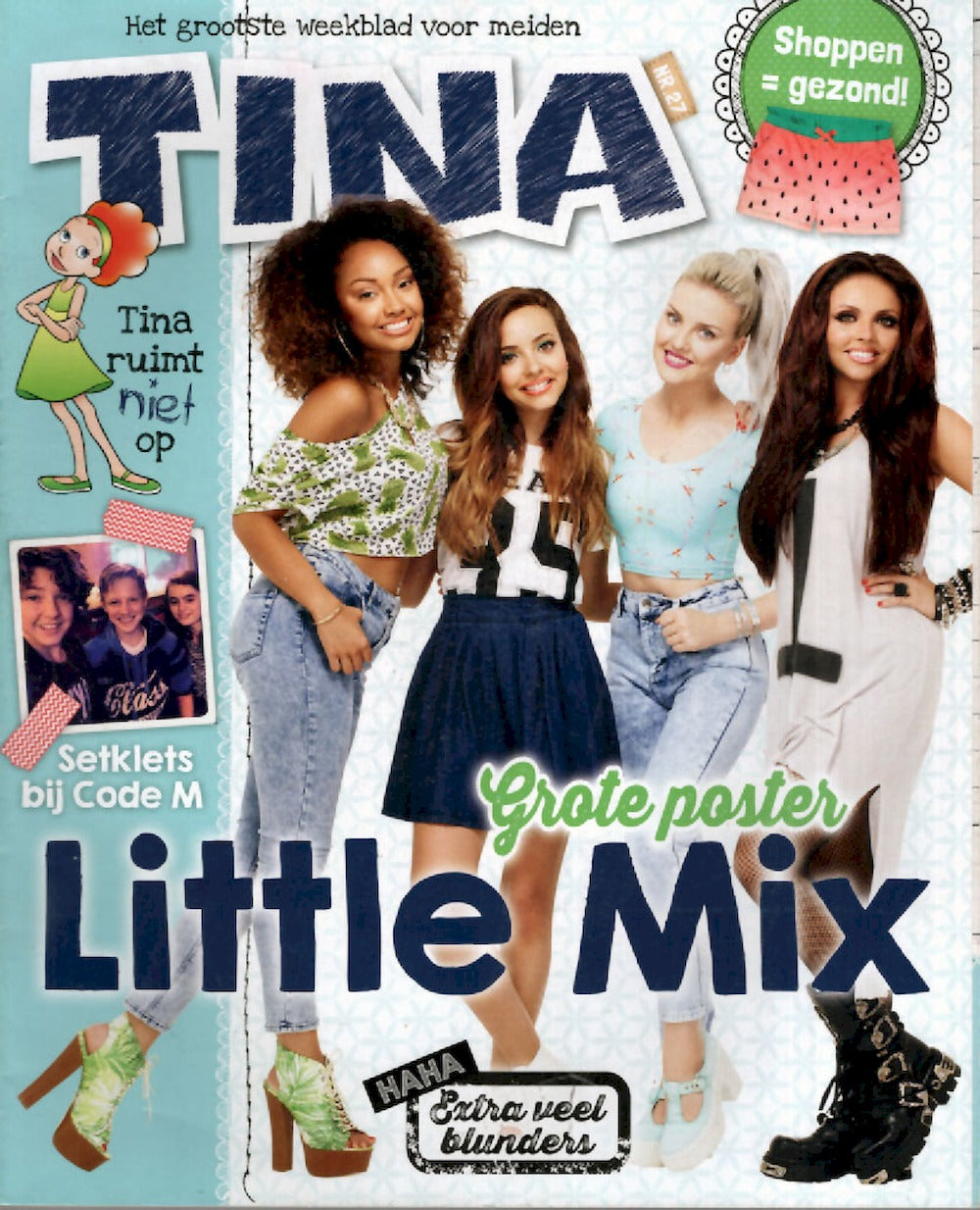 Tina Magazin Niederlande 2015-27 Little Mix